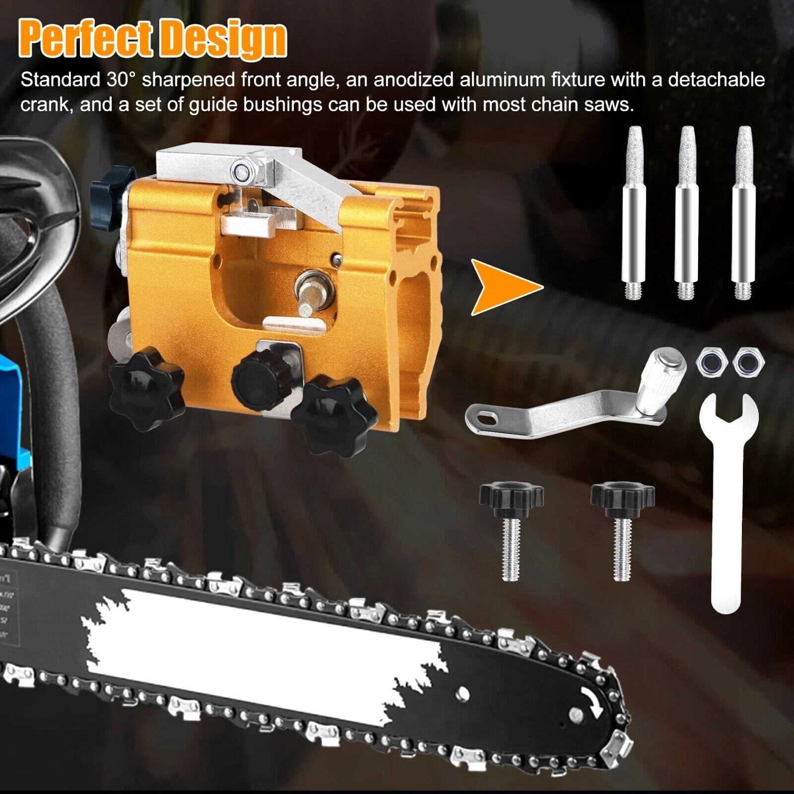 Chainsaw Jigs Sharpening Kit For Chain Saws And Electric Saws
