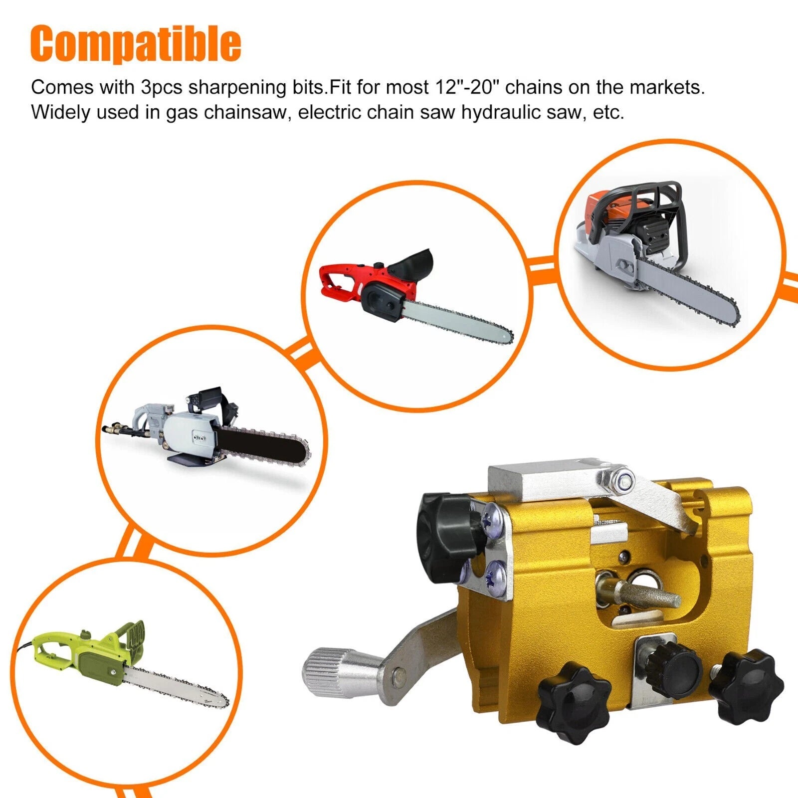 Chainsaw Jigs Sharpening Kit For Chain Saws And Electric Saws