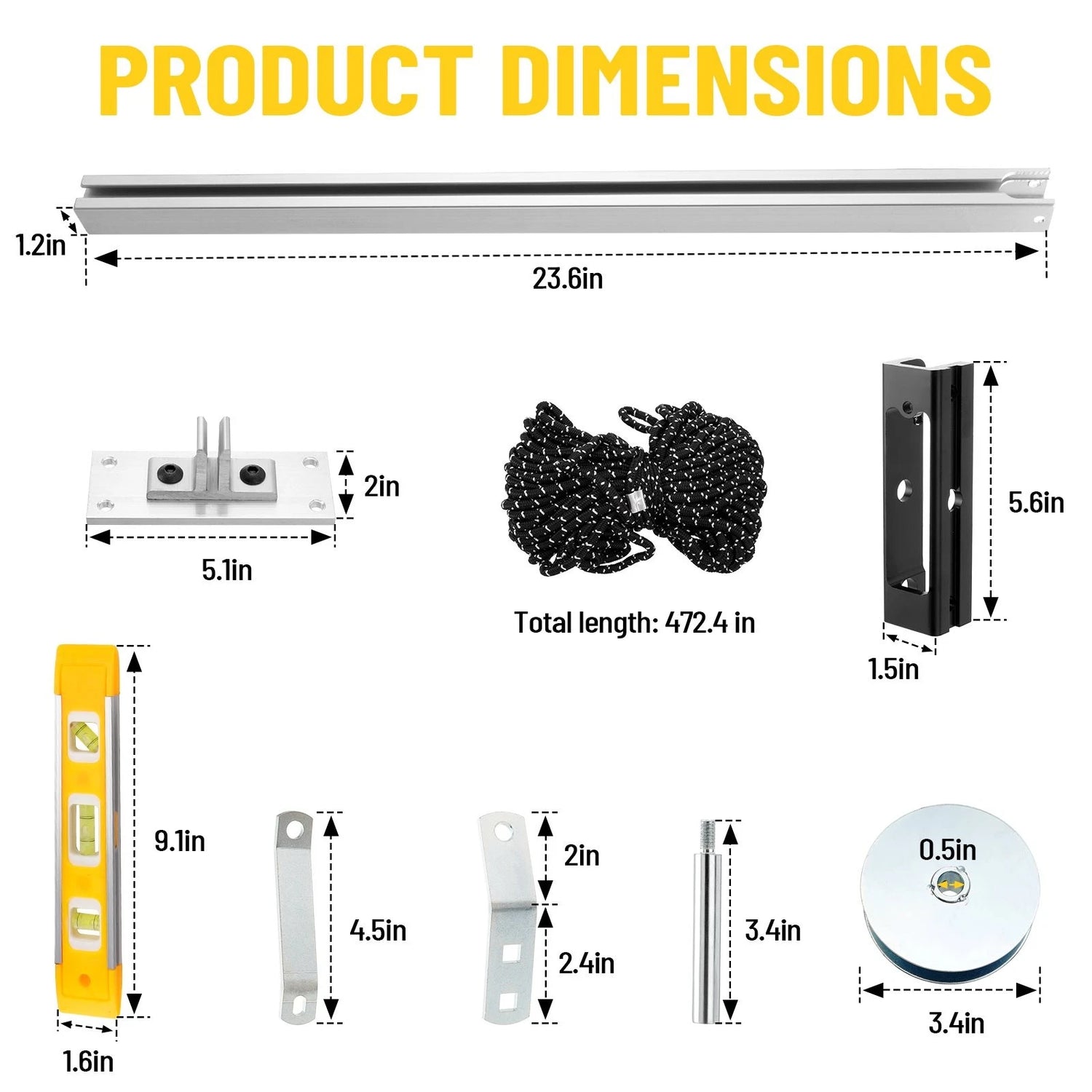 Heavy-duty winch kit for portable chainsaw sawmill by TheAlphaTrekking, featuring smooth cutting control and durable construction.