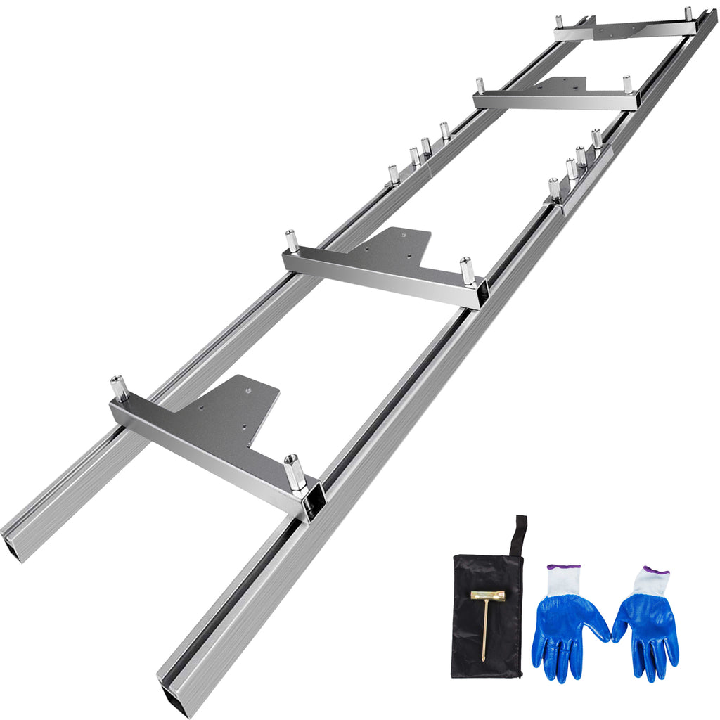 Aluminum Rail Mill Guide System 9 Ft