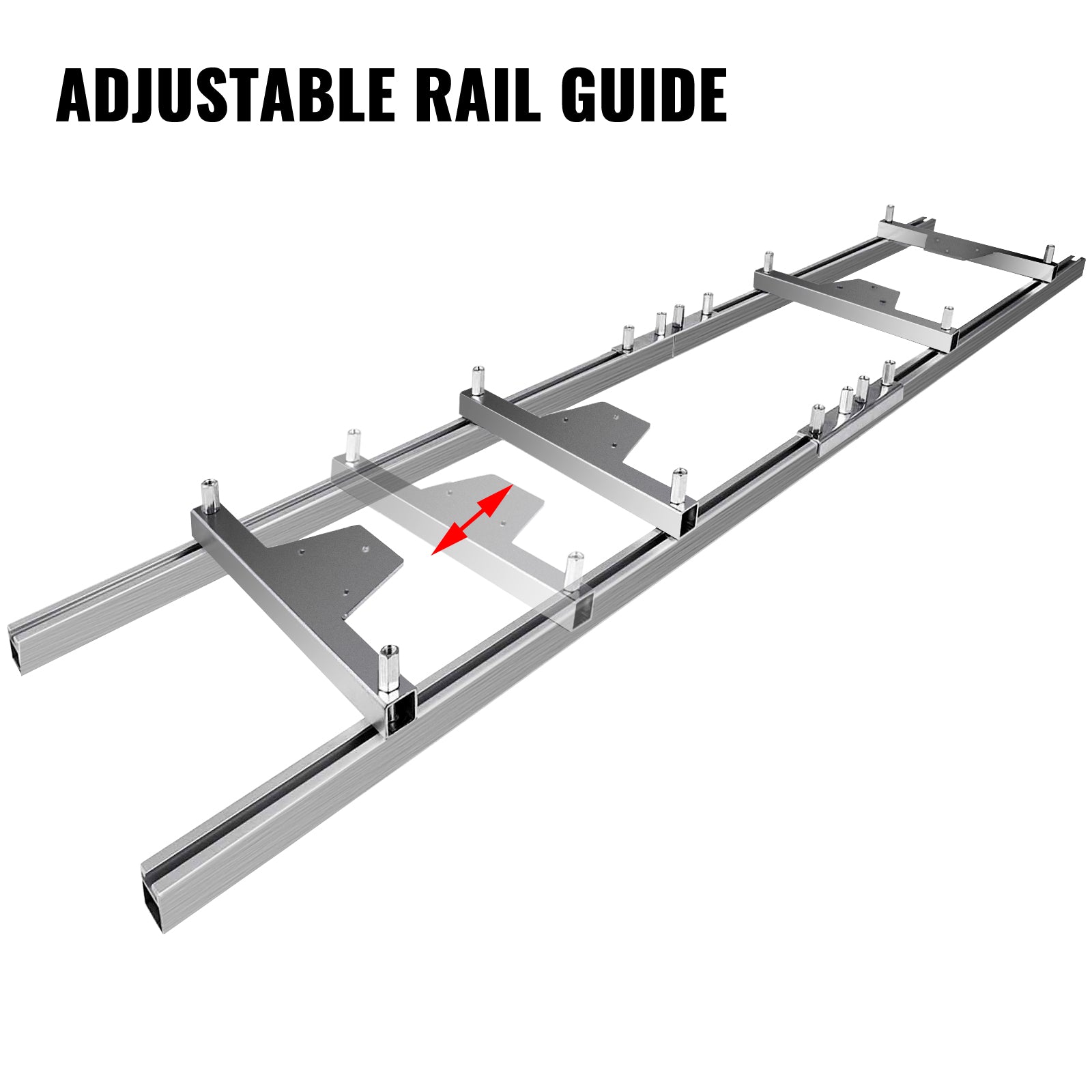 Aluminum Rail Mill Guide System 9 Ft - TheAlphaTrekking