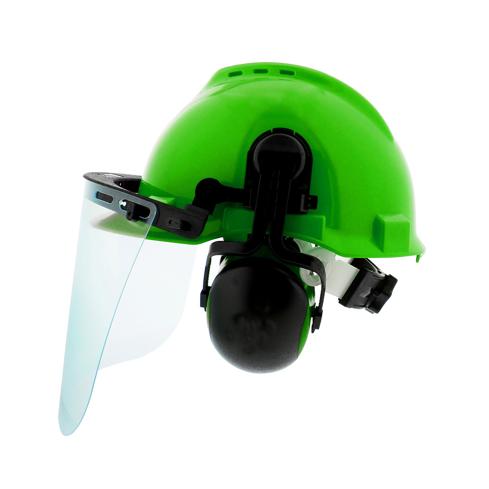 Forestry Safety Helmet with Safety Visor & Earmuffs - TheAlphaTrekking