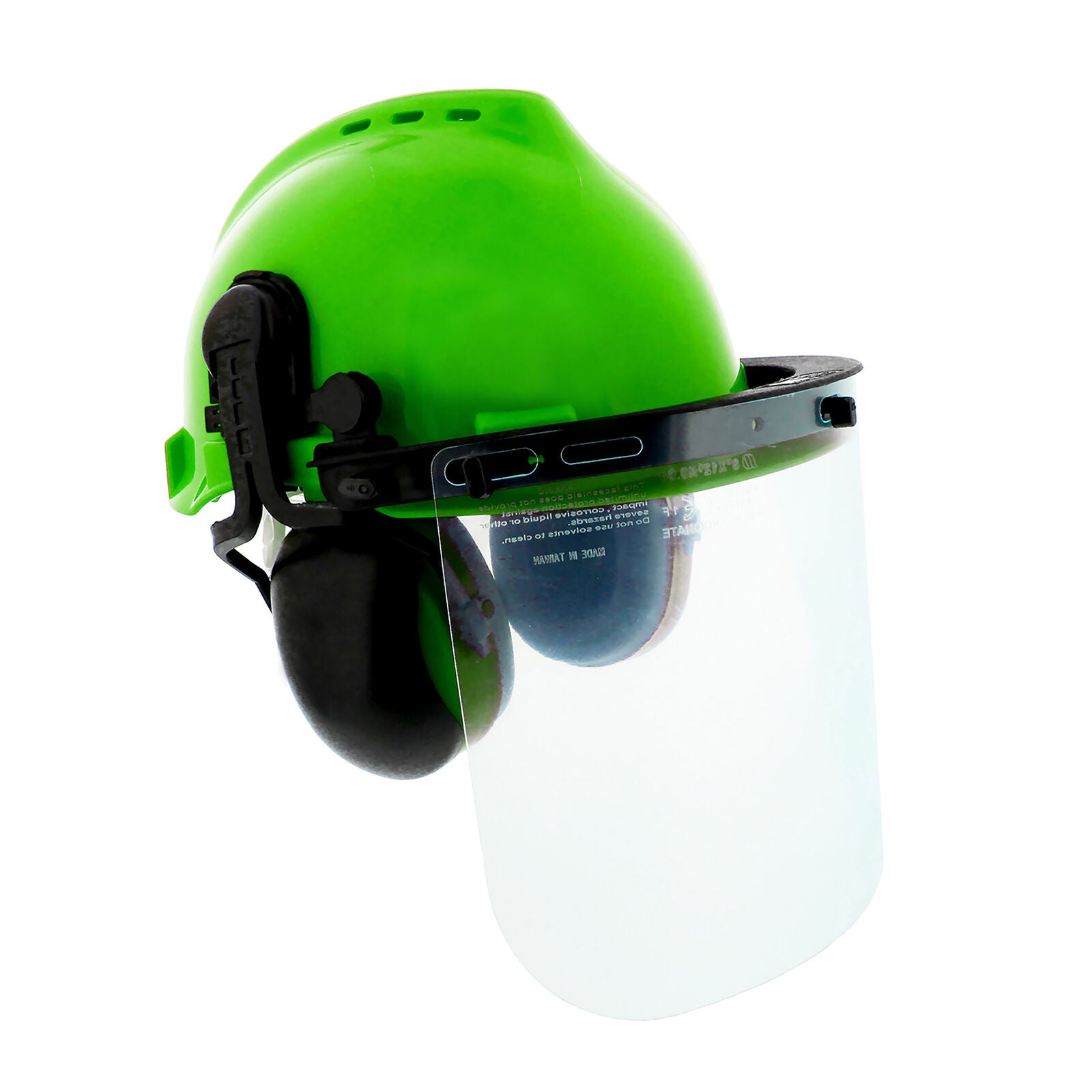 Forestry Safety Helmet with Safety Visor & Earmuffs - TheAlphaTrekking