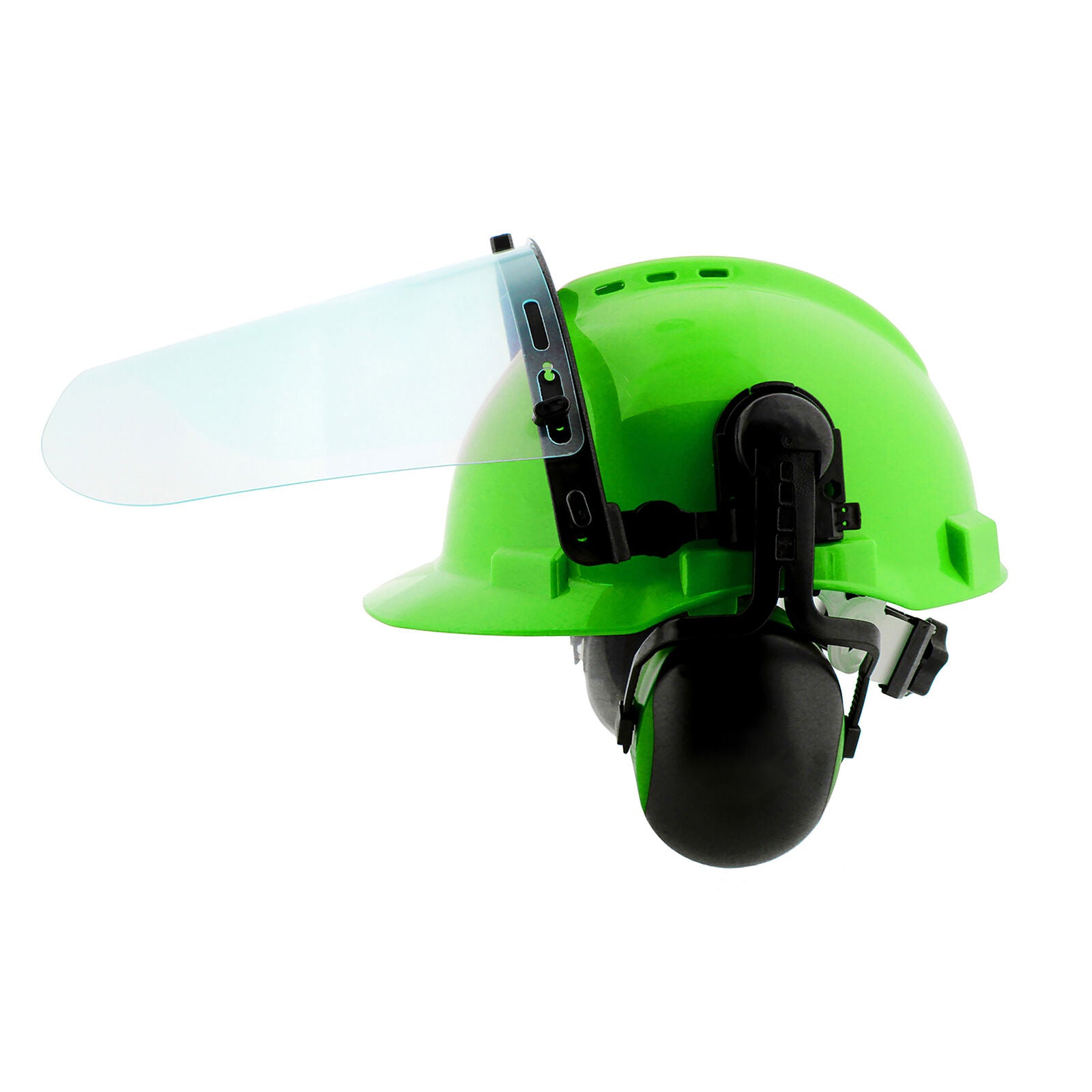 Forestry Safety Helmet with Safety Visor & Earmuffs - TheAlphaTrekking