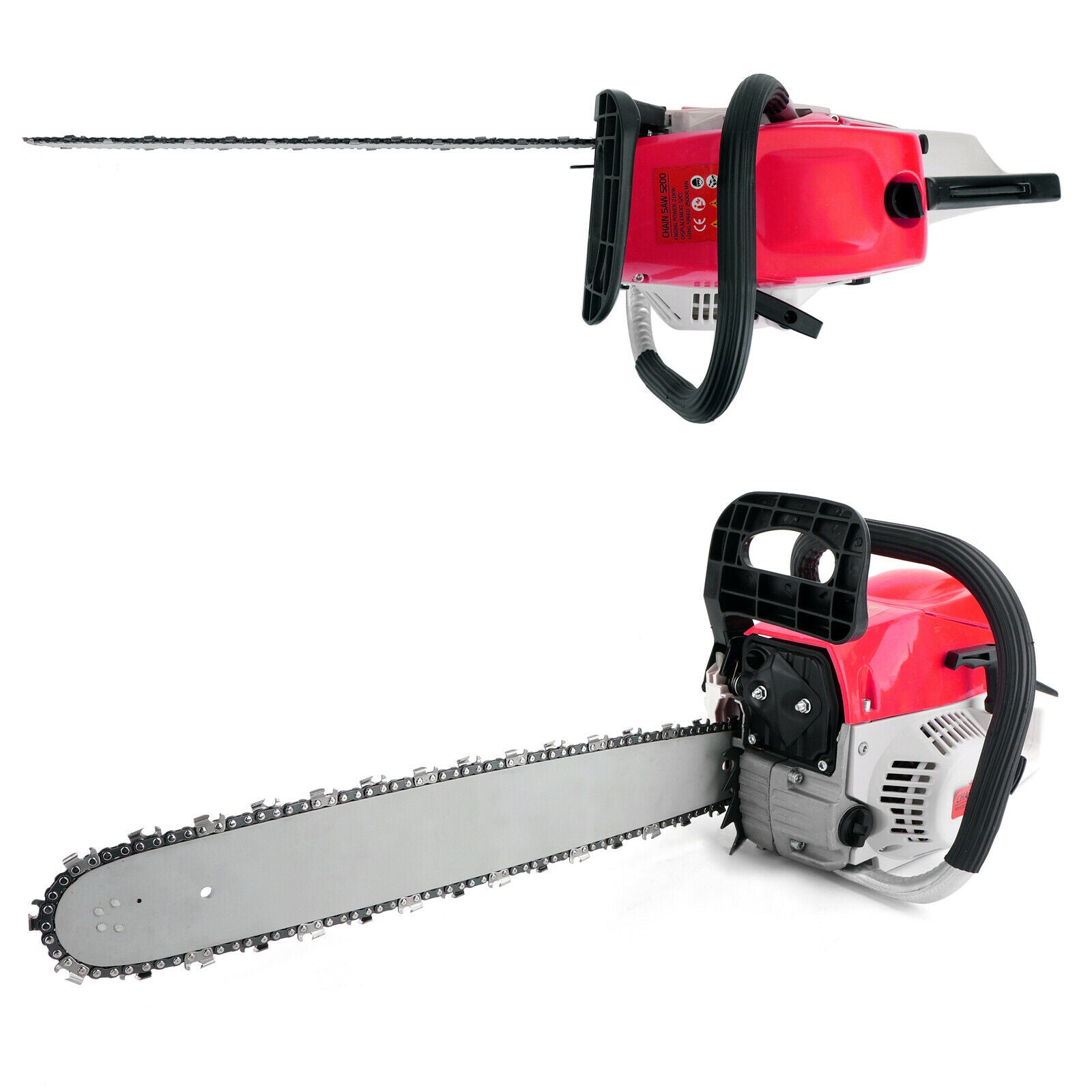52cc Gas Chainsaw 20/22" Bar Gasoline Powered Chain Saw 2 Cycle Engine - TheAlphaTrekking